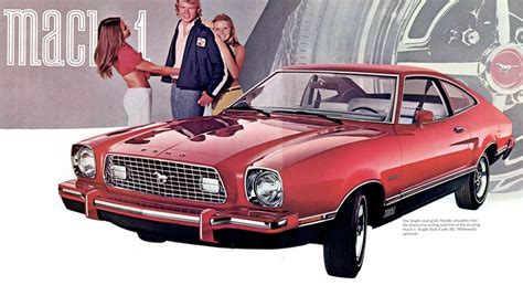 The name returned for 1974 with the. Bright Red 1974 Mach 1 Ford Mustang II Hatchback ...