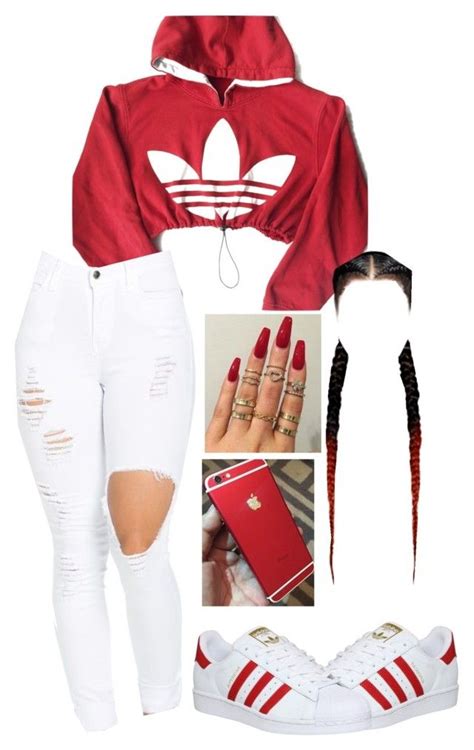 💘💦 By Nasza100 Liked On Polyvore Featuring Adidas Teenage Fashion