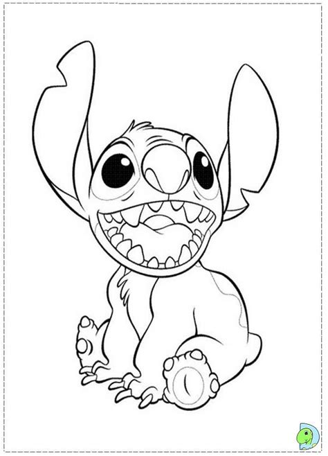 Experiment 626 ontsnapt van zijn planeet en belandt op aarde. coloriage lilo et stitch | lilo en stitch - Kleurplaten, Disney kleurplaten en Gratis kleurplaten