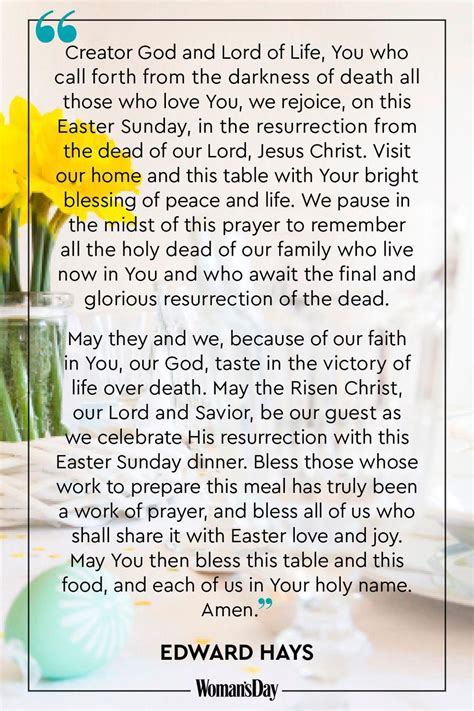 Lord, thank you for the gifts of grace that heaven provides. 21 Easter Prayers to Help You Celebrate the Holy Day