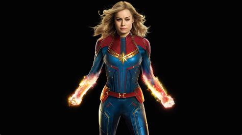 Free Download Captain MarvelBrie Larson K Ultra HD Wallpaper Background X For Your