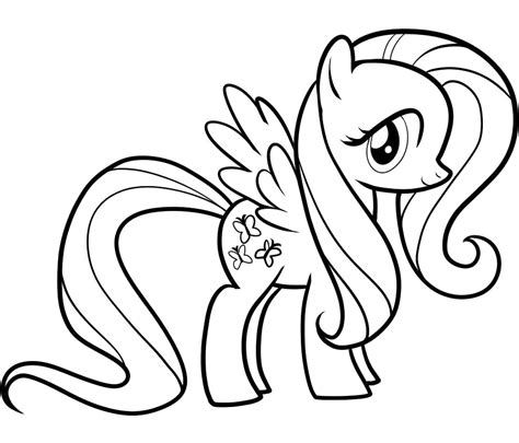 Fluttershy Coloring Pages Best Coloring Pages For Kids