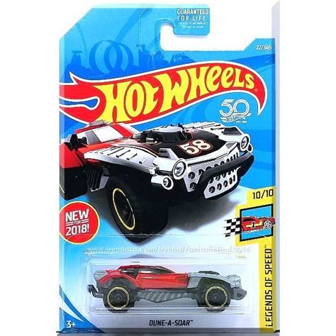 Hot Wheels Dune A Soar Legends Of Speed 1010 22365 2018 Red