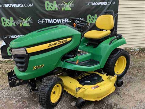 54in John Deere X500 Riding Garden Tractor W 25hp Only 68 A Month