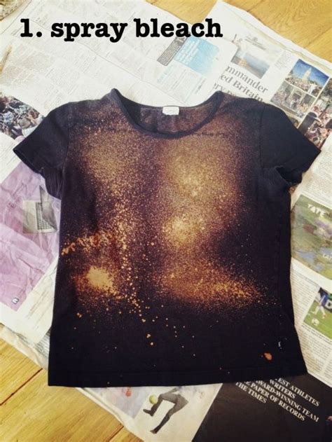 Diy Galaxy Print T Shirt Diy Galaxy T Shirt Diy Diy Crafts For Teens