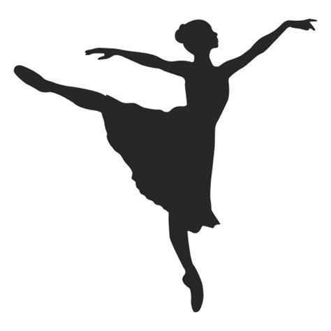 Ballet Dancer Jumping Transparent Png And Svg Vector File