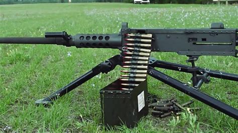 How It Works Browning M2 50 Cal Machine Gun World War