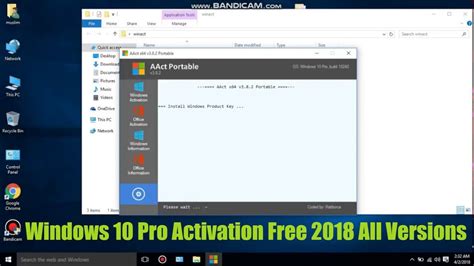 Windows 10 Pro Activation Free 2018 All Versions Youtube