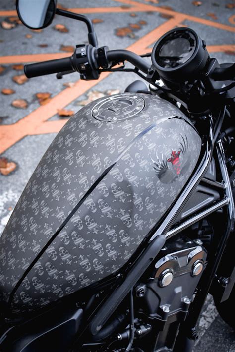 Motorcycle Vinyl Wrap Custom Designed And Printed Aegis Paint Shield