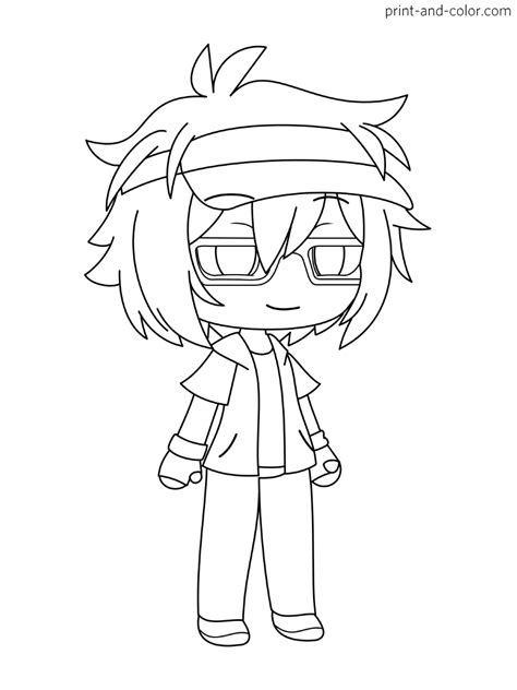 Gacha Life coloring pages | Print and Color.com