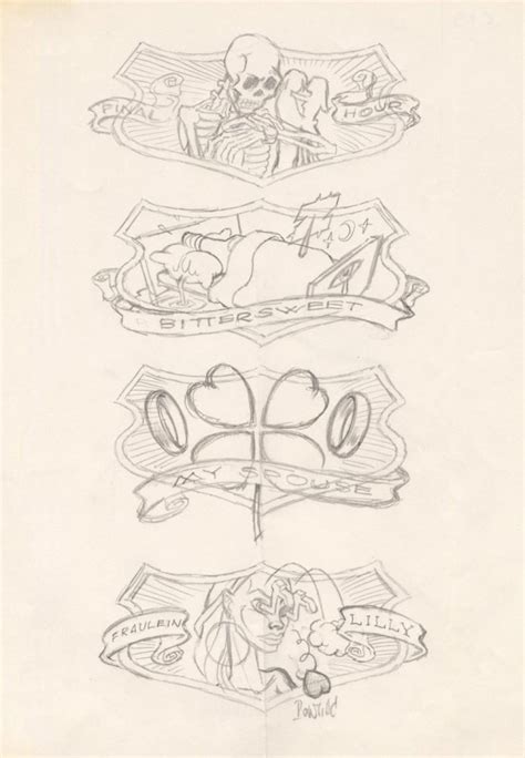 Illustration Set Of 4 Pages By Peter Pontiac Griffioen Grafiek