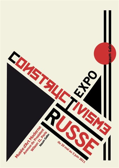 Affiche Constructivisme Russe On Behance Typography Poster Design