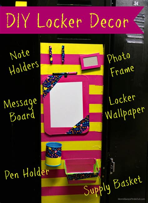 With its great protection, users will not be able to open, read, modify, delete, move. DIY Locker Decorations and Accessories