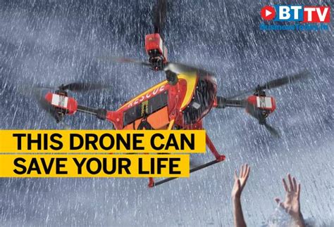 Watch the drone that was used in a search and rescue ...