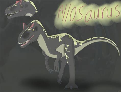 Jurassic World Fallen Kingdom Allosaurus By Theandreaxd On Deviantart Arte De Dinosaurio