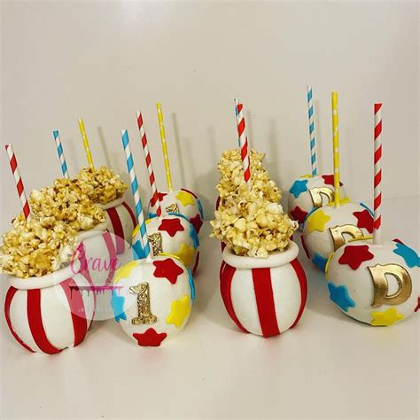 Carnival Circus Themed Candy Apples Etsy