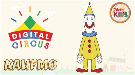 How To Draw Kaufmo From The Amazing Digital Circus🎪 Youtube