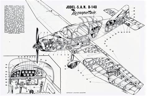 Feast Your Eyes On These Rare Aircraft Cutaway Drawings Gizmodo Australia