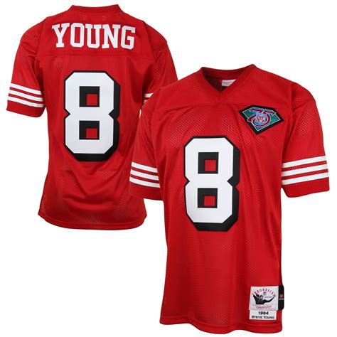 Mitchell And Ness Steve Young San Francisco 49ers Authentic Throwback Jersey