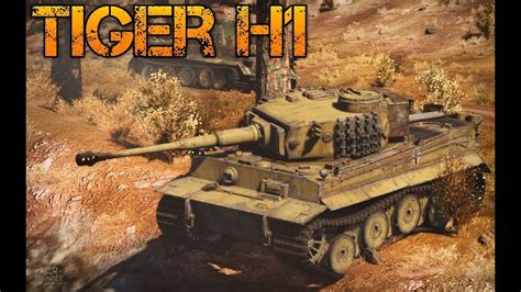 War Thunder Tiger H1 Realisticarcade Battle Youtube
