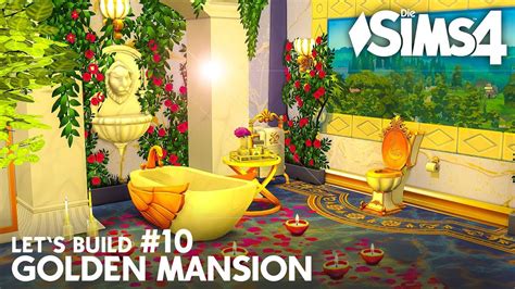 Klassische villa & landhäuser im landhausstil bauen. Die Sims 4 Promi Luxus Villa bauen | Golden Mansion #10 ...