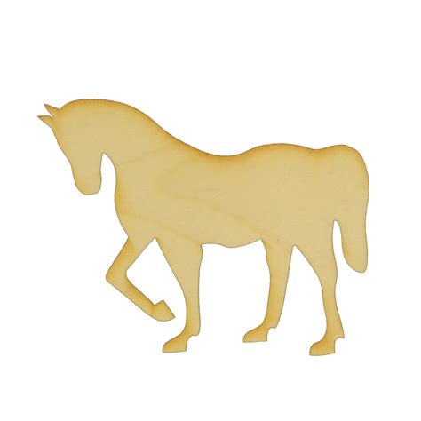 Wood Horse Cut Out Wooden Horses To Paint
