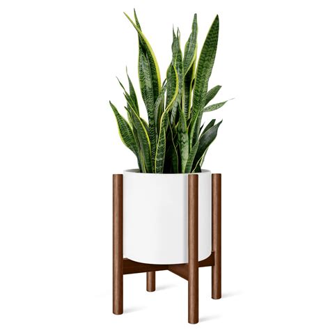 Plant Pot Stand Indoor 10 Inch Plant Stand Holder 10"/ 26cm Dark Brown