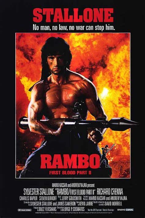 Rambo First Blood Part Ii Movie Posters At Movie Poster Warehouse