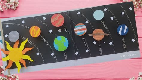 Solar System Craft Diy Planets Craft Solar System Model Paper Planets