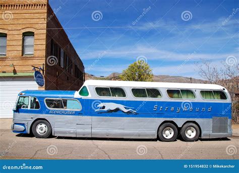 Historic Greyhound Bus Editorial Photography Image Of Destination
