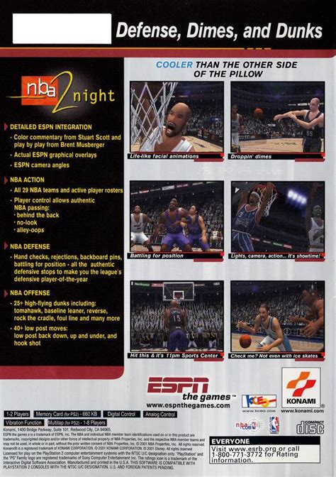 Watch espn 2 usa hd live for free by streaming with a few servers. ESPN NBA 2Night Sony Playstation 2 Game