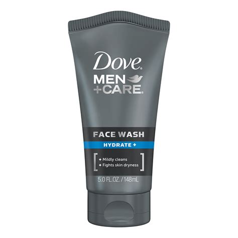 Perricone md makes a great hypoallergenic exfoliating face wash for any skin type. Dove Men+Care Hydrate+ Face Wash
