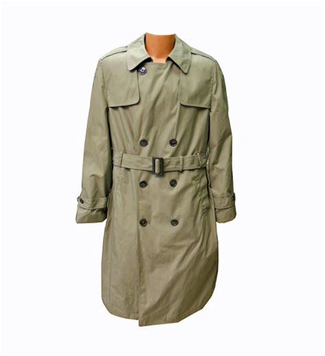 Usmc All Weather Trench Coat General Army Navy