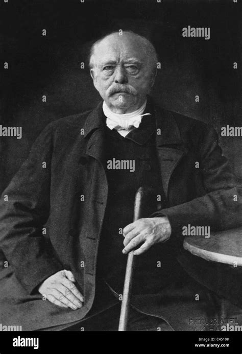 Otto Von Bismarck 1895 Stock Photo Alamy