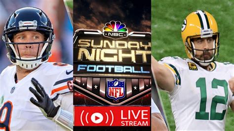 Watch the best quality and most reliable live football streams and free. The Sunday Night Football Live: How to Watch Chicago Bears ...