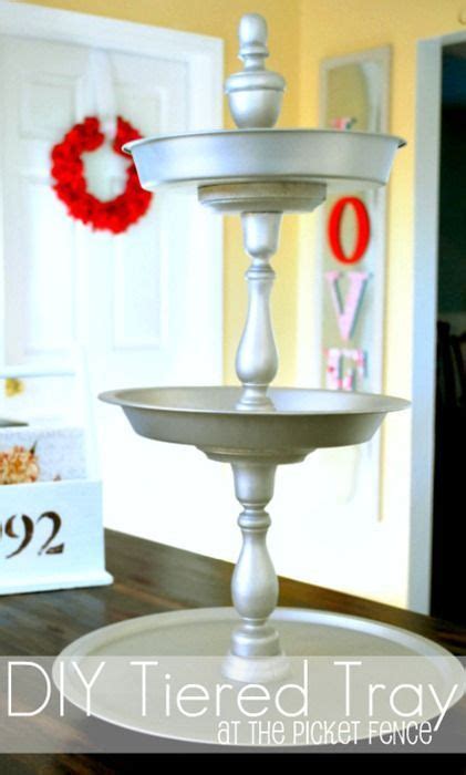 Make Your Own Tiered Tray Tutorial Tray Decor Dollar