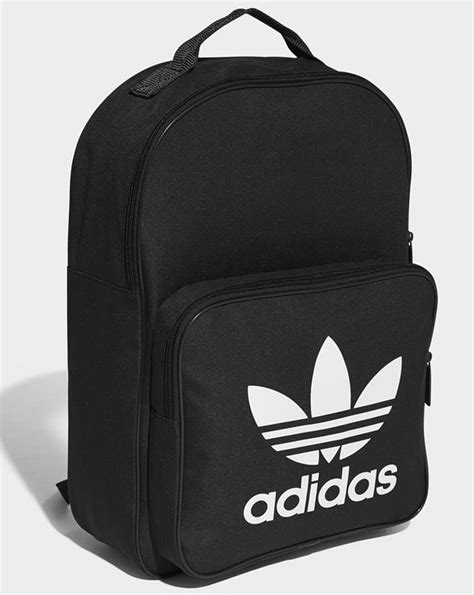 Adidas Originals Classic Trefoil Backpack Black, Padded ...
