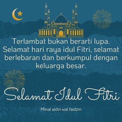 Tak hanya masyarakat indonesia, sebagian besar umat islam di dunia juga memberikan ucapan hari raya. 50+ Ucapan Selamat Hari Raya Idul Fitri 1441 Hijriyah ...