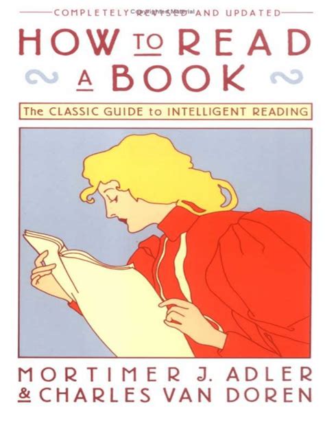 Adler Mortimer How To Read A Book