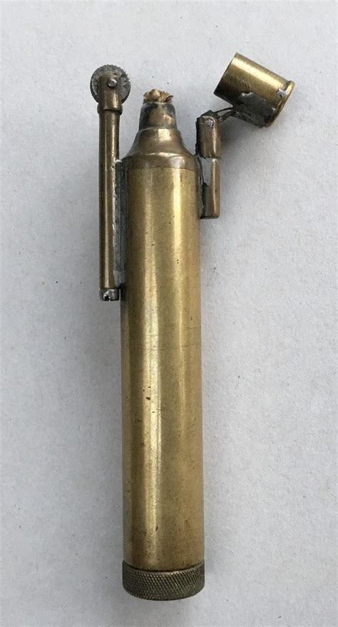 Bexley Medals And Militaria Trench Art Lighter Made From Smle Oiler