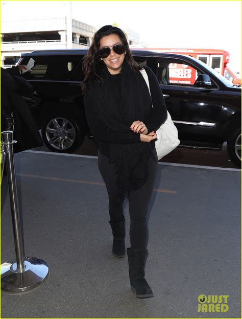 Photo Eva Longoria Goes Makeup Free For Her Flight Out Of Towm Photo Just Jared