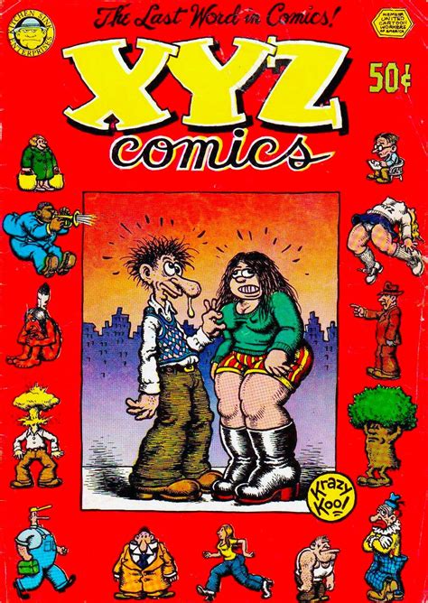 XYZ Comics By Robert Crumb Underground Comics Comic Underground
