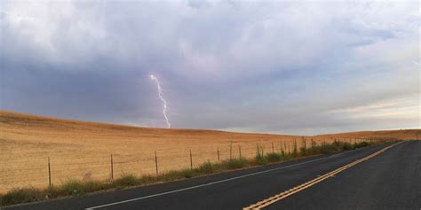 Lightning From Rare Violent Thunderstorms In California Sparks Dozens