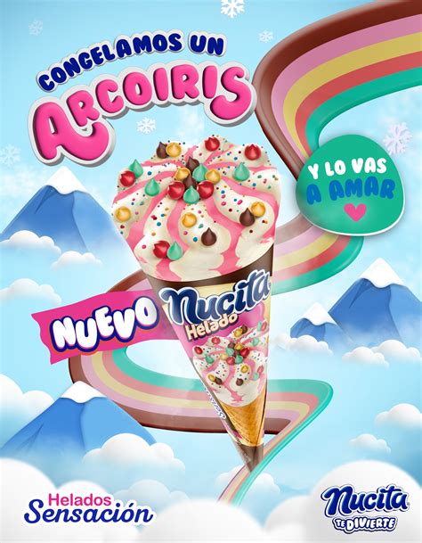 Helados Sensación Congela Un Arcoiris Con El Lanzamiento De Su Nuevo