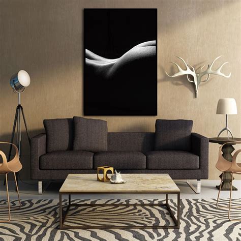 Premium paints glide on smoothly, dry quickly and stay as beautiful as the day they were painted. Canvas Painting Poster Modern Nude Art Printed Unique ...