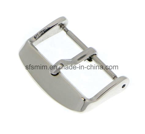 16 18 20 22mm stainless steel needle buckle parts china watch buckles and watch band buckles price