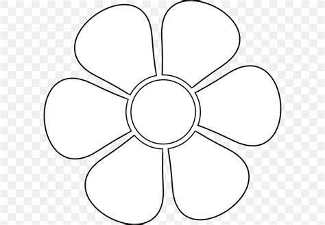 5 Petal Flower Drawing Best Flower Site