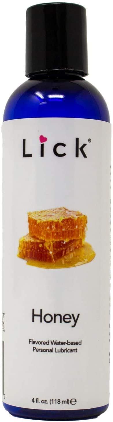 Buy Lick Honey Flavored Lube Water Based For Sex 4 Oz Edible Lube For Sex With All Natural