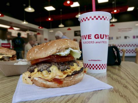Five Guys National Burger Day 2024 Specials - Leela Olivie
