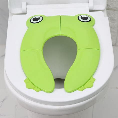 Faginey Kids Folding Potty Seat Pad Portable Travel Baby Toddler Toilet